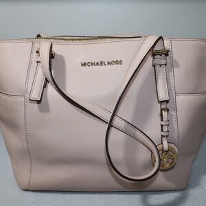 Michael Kors Blush Leather Tote